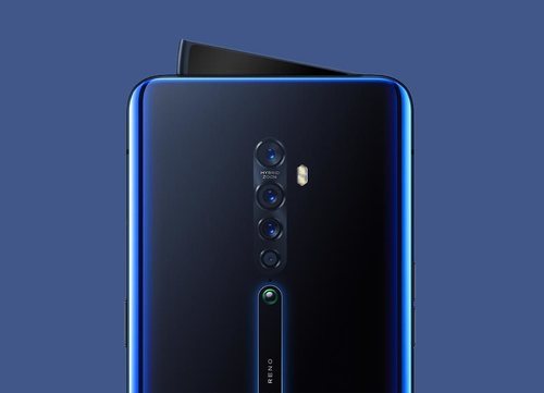 El diseño de la aleta de tiburón se mantiene en el OPPO Reno 2.