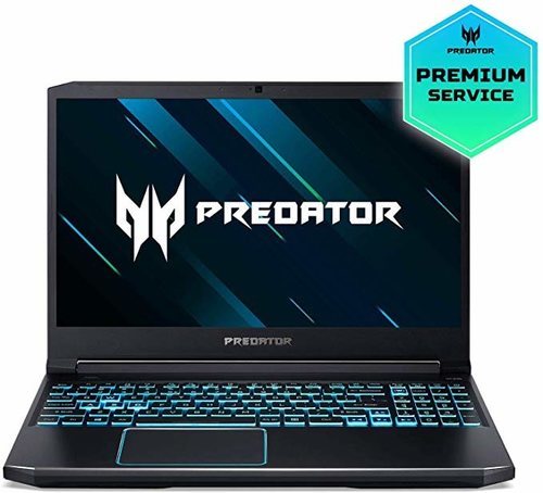 Acer Predator Helios 300, con tarjeta gráfica Nvidia GeForce GTX.