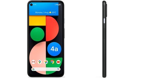 Así es el Google Pixel 4a 5G.