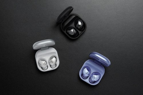 Los tres colores de los Samsung Galaxy Buds Pro.