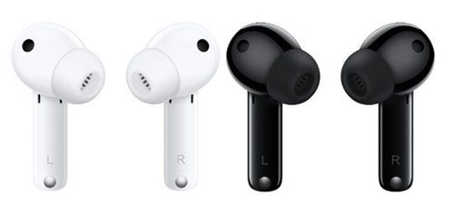 Así son los Huawei Freebuds 4i en sus colores blanco y negro.