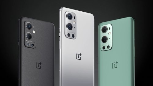 Los tres colores del OnePlus 9 Pro.