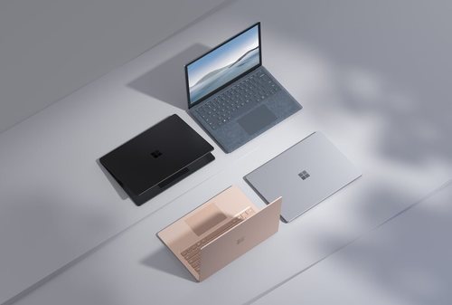 Los Surface Laptop 4 vienen metalizados y en tejido Alcántara.